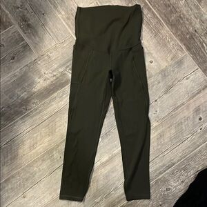 Maternity olive Leggings